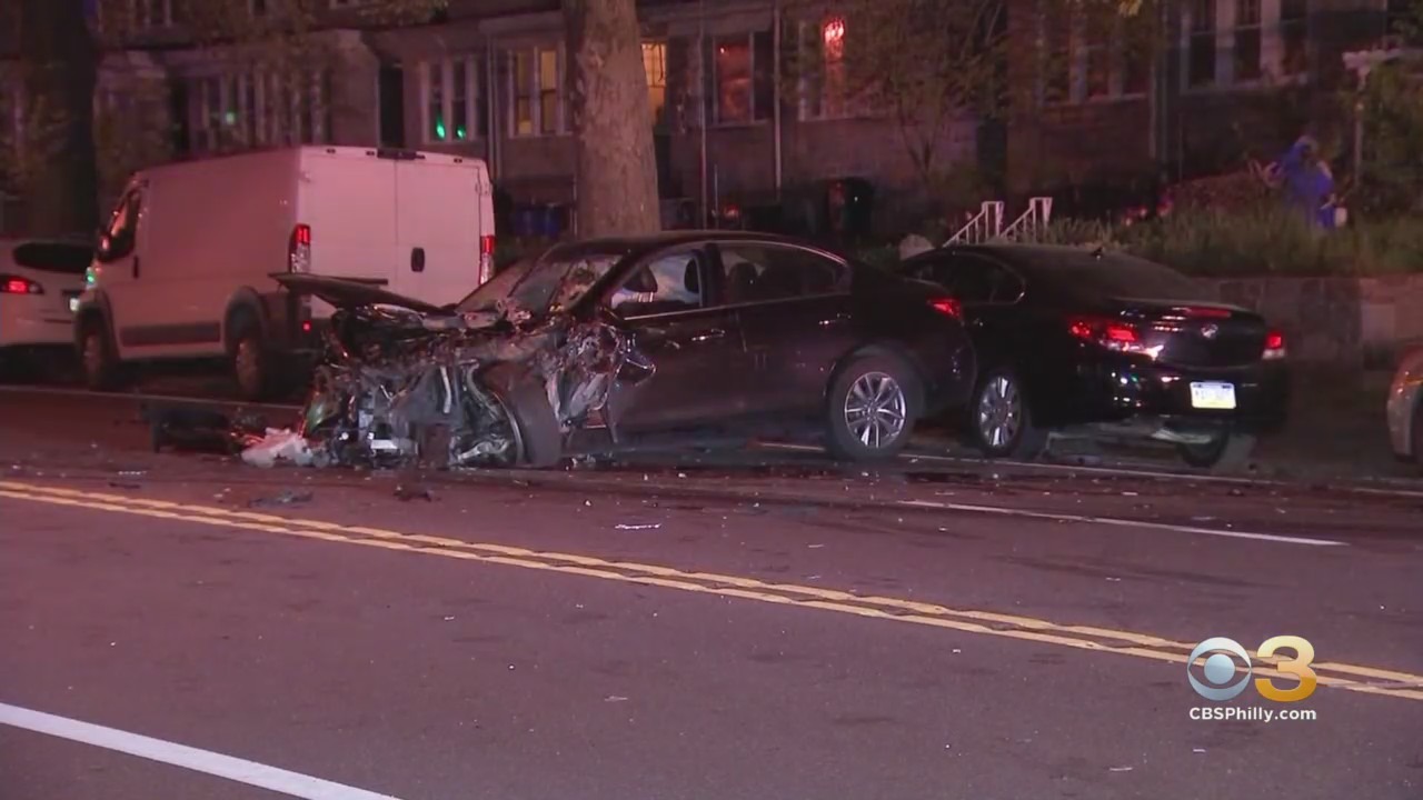 2 Injured In Violent Crash In Philadelphia's Mayfair Section