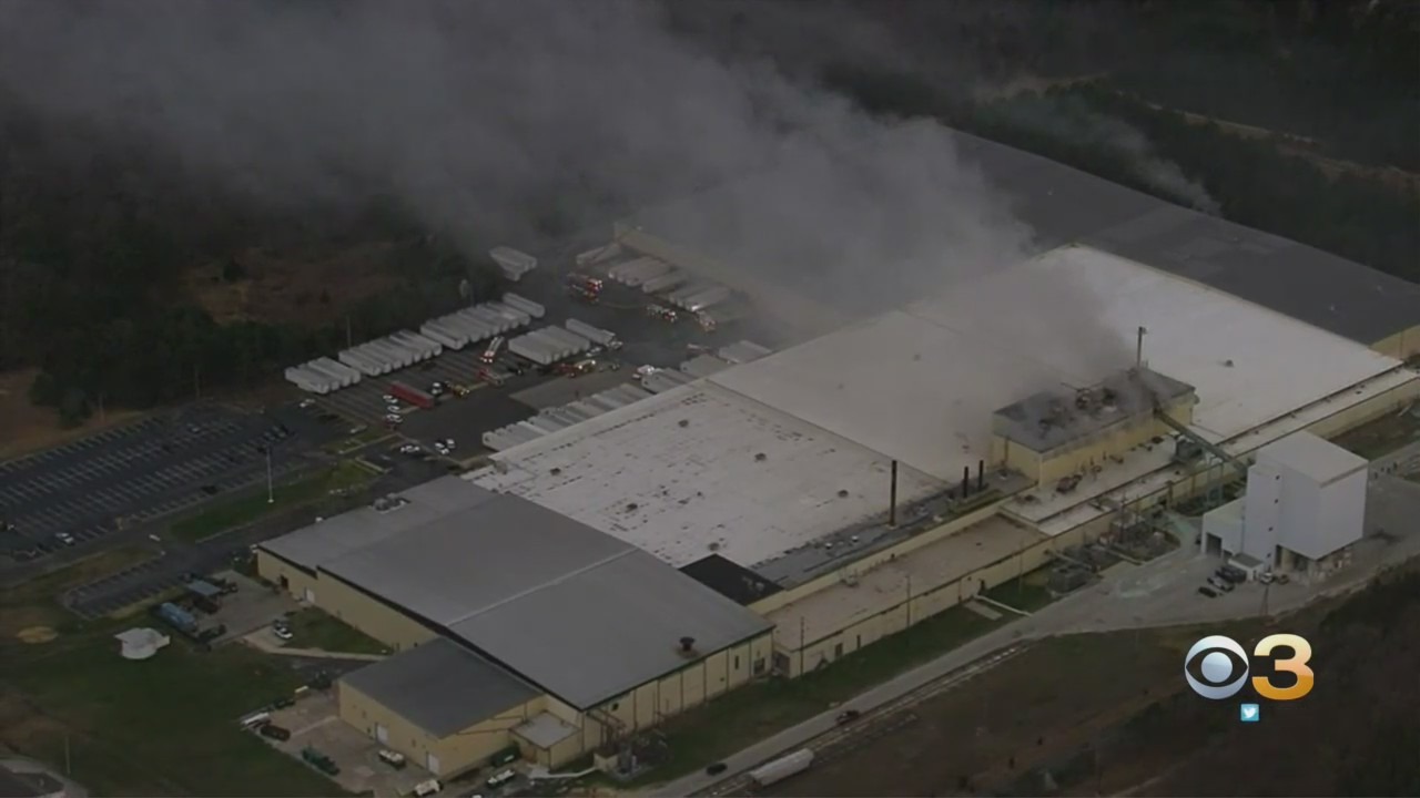 4-Alarm Fire Damages Johns Manville Plant In Berlin