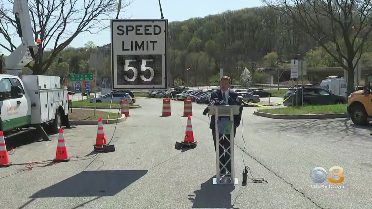 Variable Speed Limit, Queue Warning Signs Now Active On Schuylkill Expressway