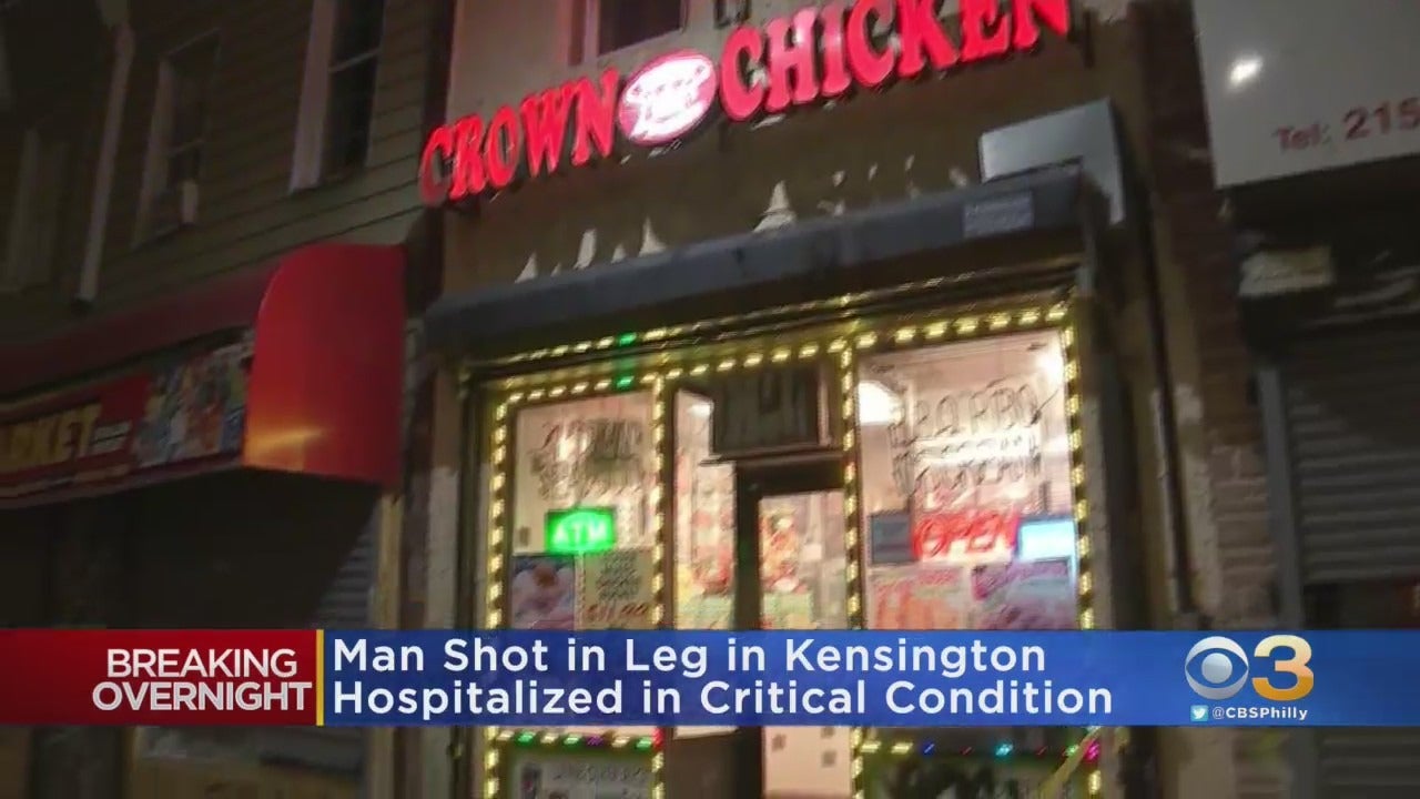 Philadelphia Police: Man Fighting For His Life After Shot In Leg In Kensington 