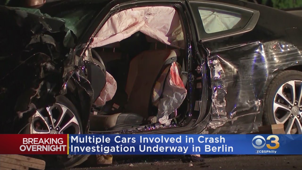 At Least 1 Person Airlifted To Hospital After Multi-Vehicle Crash In Berlin, New Jersey
