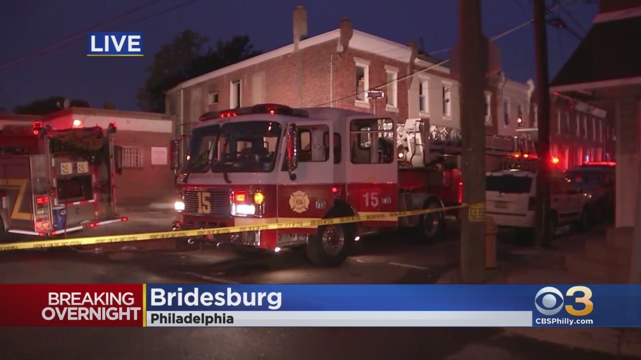 2 Children, Woman Rescued From Burning Rowhome In Bridesburg; Fire Investigated As Possible Arson