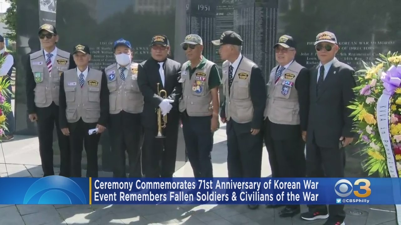 Ceremony At Penn's Landing Commemorates 71st Anniversary Of Korean War