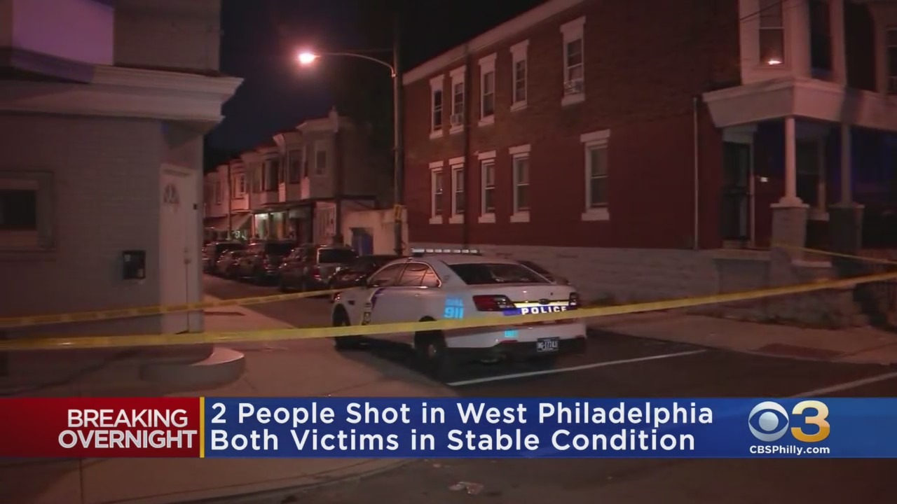 Double Shooting Leaves 2 Injured In West Philadelphia