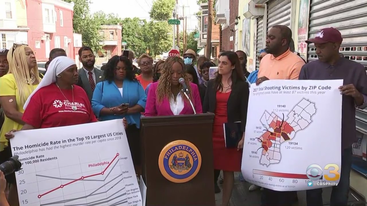 Philadelphia Leaders Demanding More Action To Address Philadelphia's Gun Violence Crisis