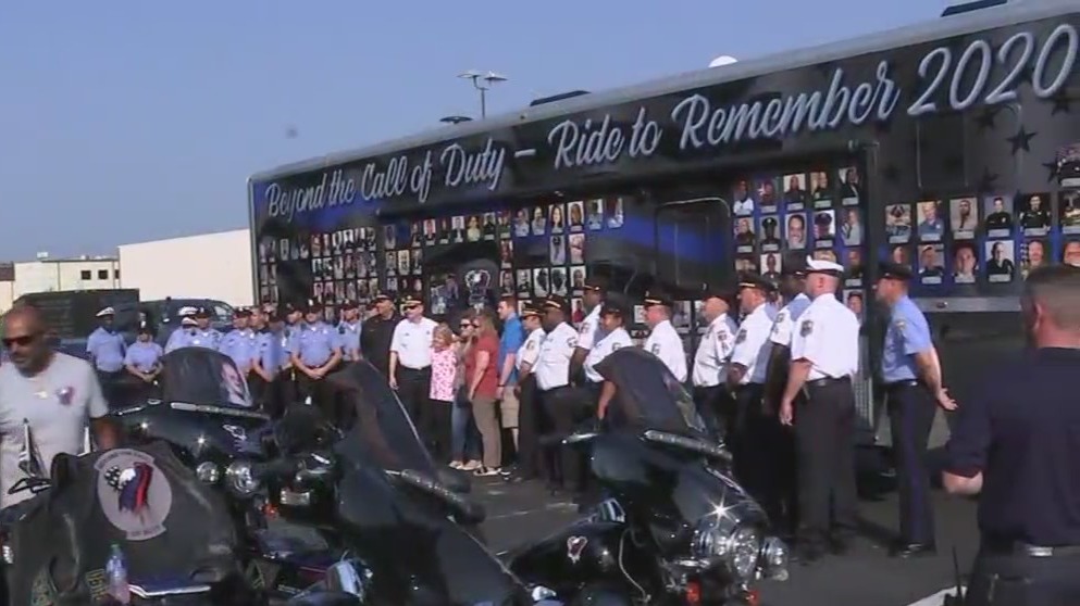 'End Of Watch Ride To Remember': Motorcycle Ride Honoring Fallen Officers Makes Stop In Philadelphia