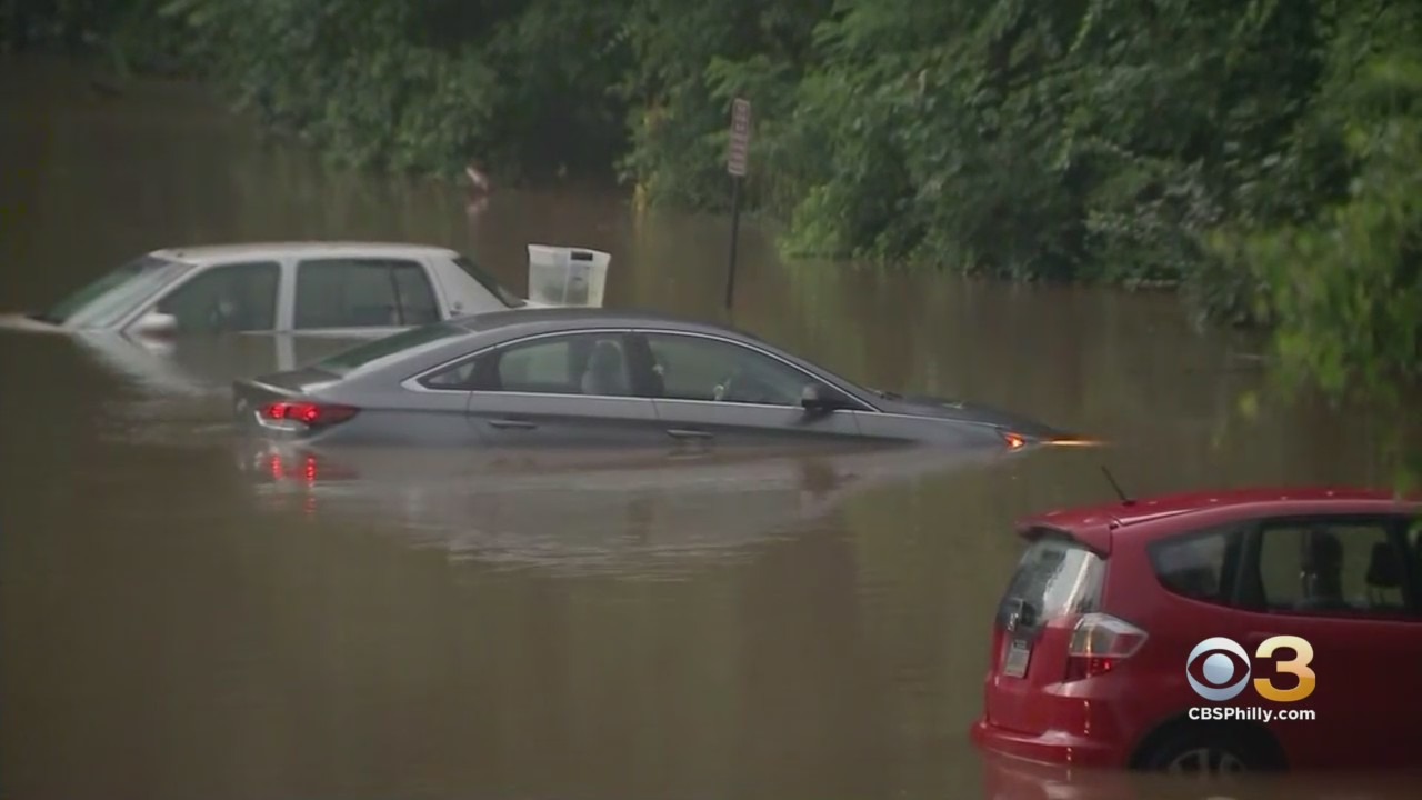 Parts of Pennsylvania, New Jersey Swamped By Storms Causing '100-Year Flood,' National Weather Service