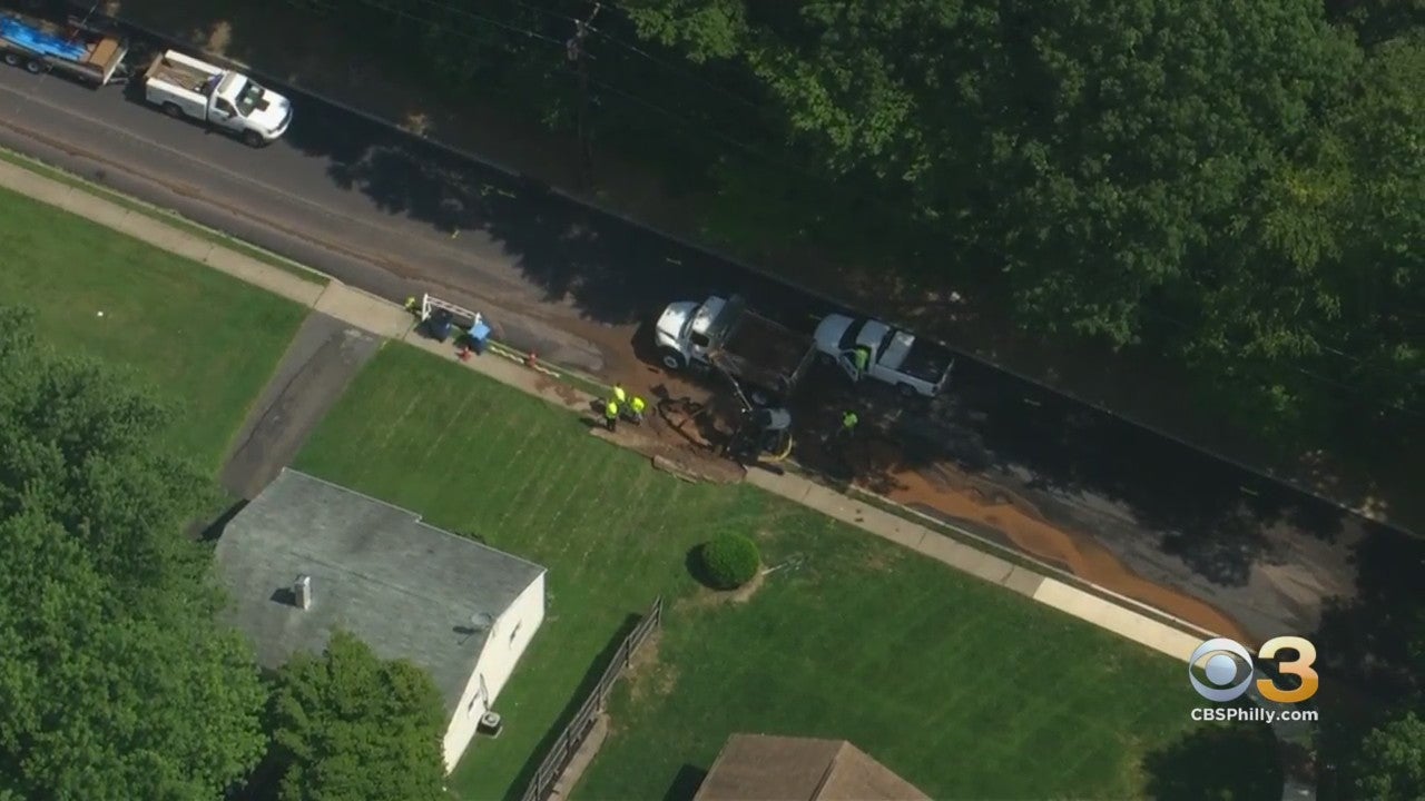 Water Main Break In Ambler Leaves People Without Water