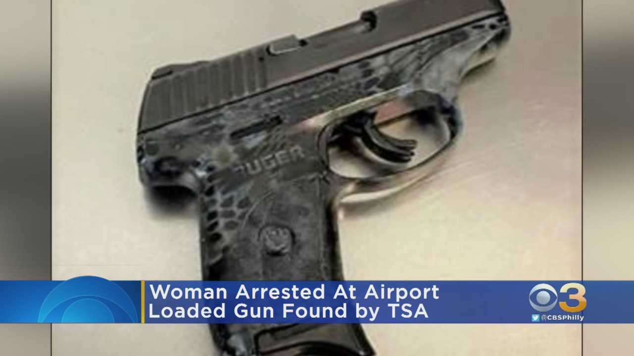 TSA Officers Confiscate Loaded Handgun From Woman At Philadelphia International Airport