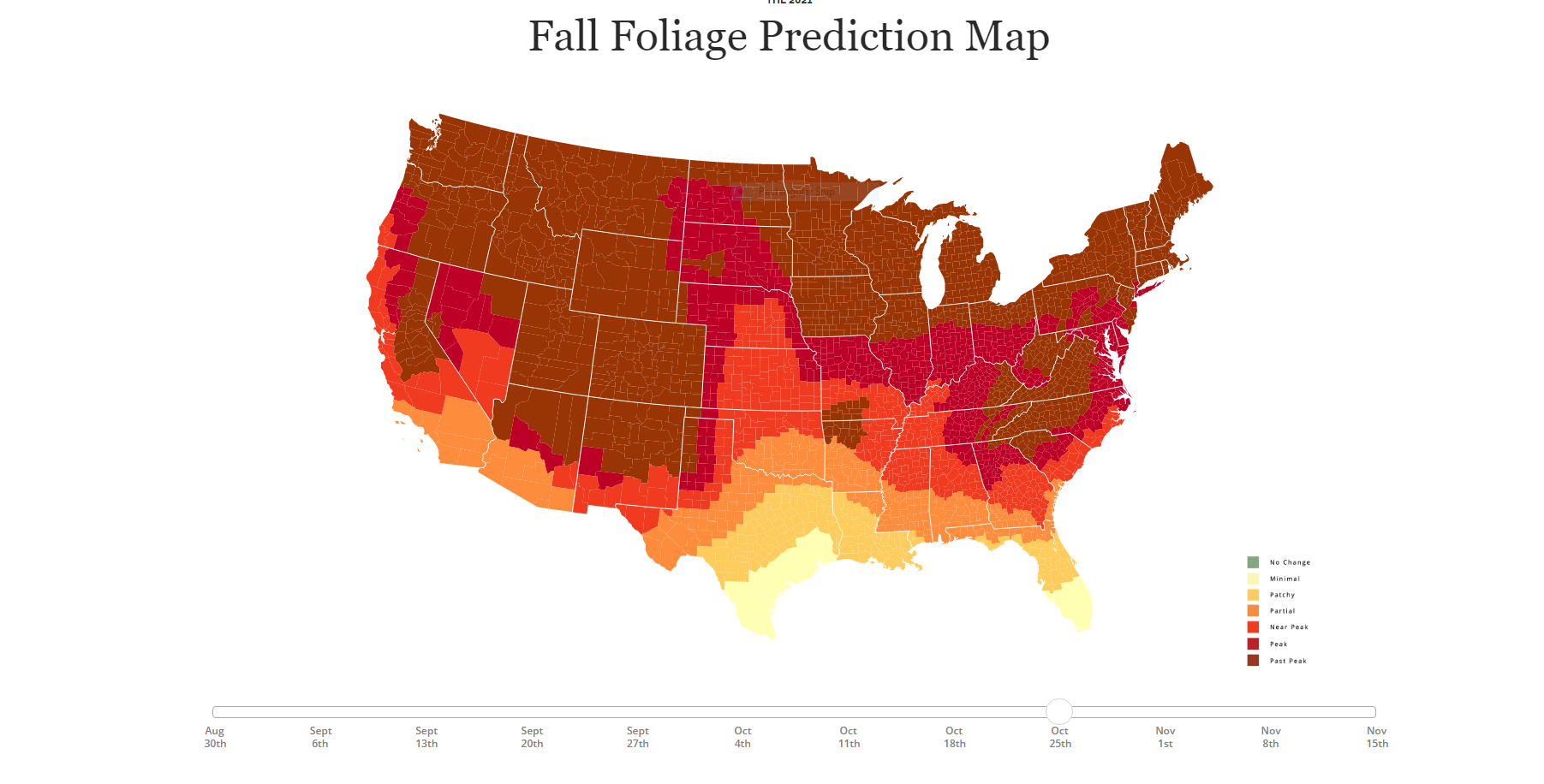 Fall Foliage Will Peak In MidOctober In Philadelphia Region, According