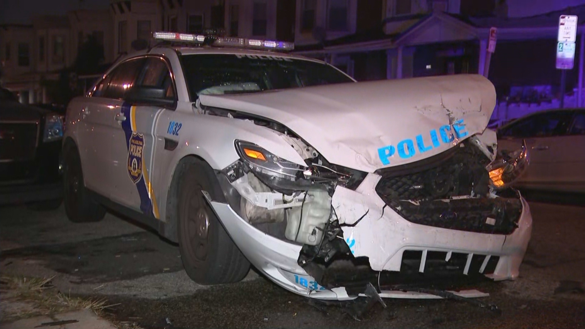 Driver In Custody After Crash That Injured 2 Philadelphia Police Officers