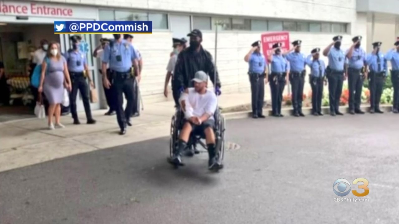 Philadelphia Police Officer Arcenio Perez Released From Hospital After Being Shot During Gun Battle With Suspect In Deadly Jefferson University Hospital Shooting