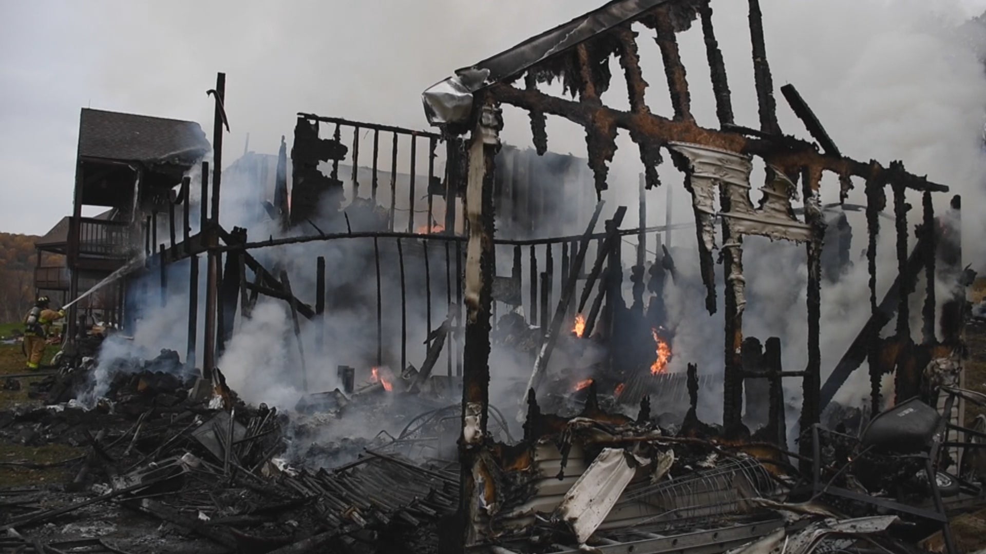 3-Alarm Fire In Hereford, Berks County Destroys Buddhist Temple