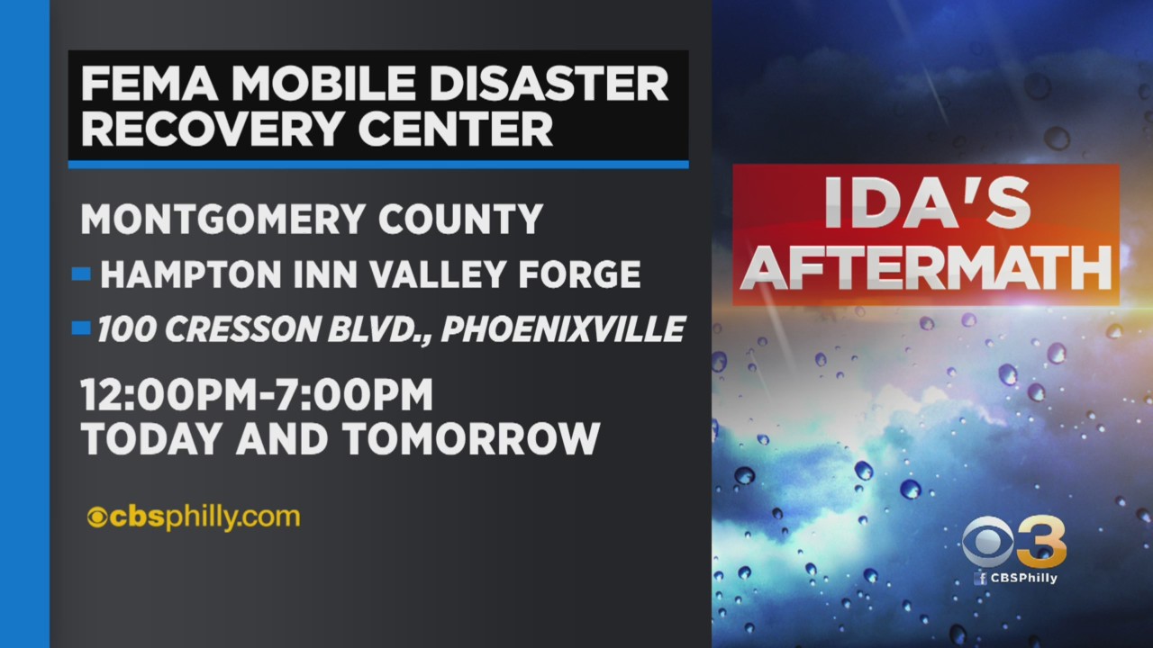 FEMA Opens Disaster Recovery Center In Phoenixville To Help Those Affected By Ida