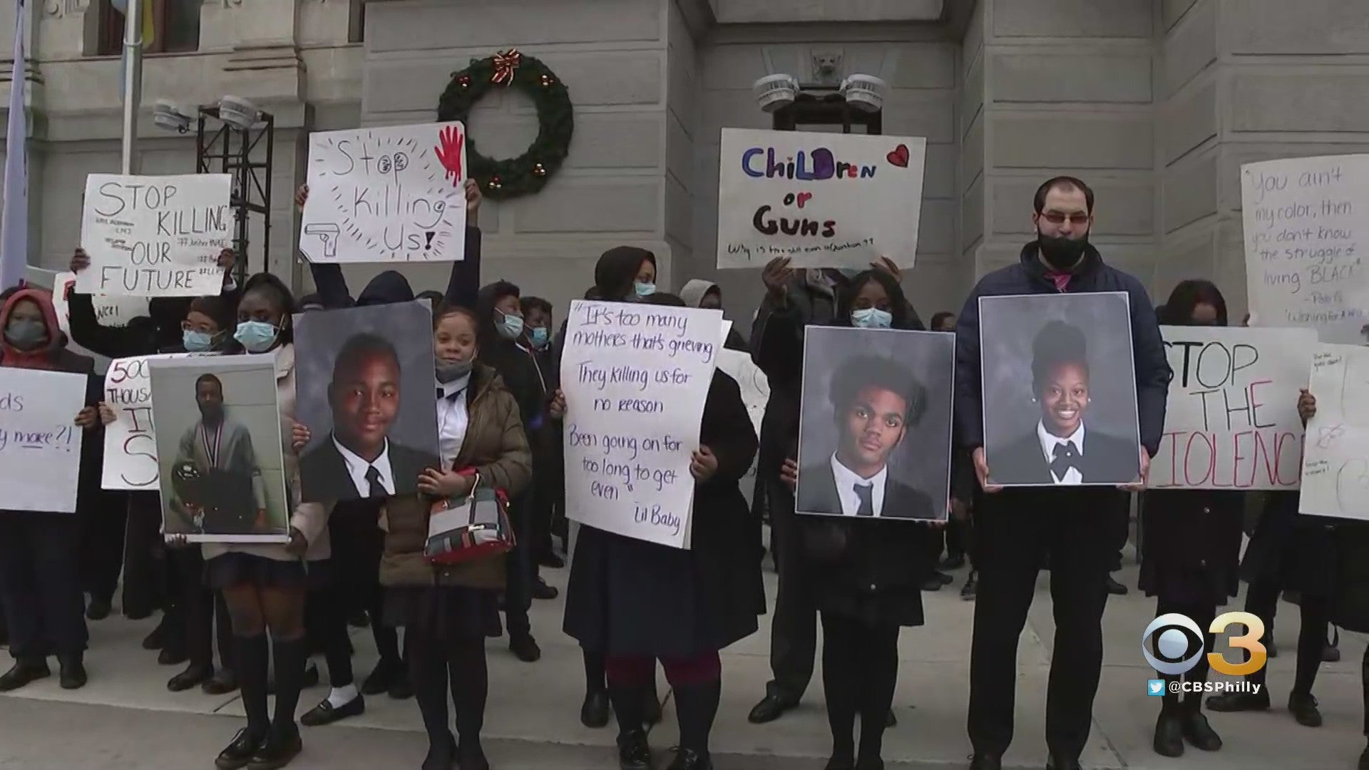 Philadelphia Students, Community Groups Hold Demonstration Demanding Officials To Help Curb Gun Violence: 'We Have Lost Many Family Members'