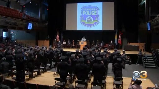 Philadelphia Police Celebrate Special Class Of Promotions For 57 Force Members