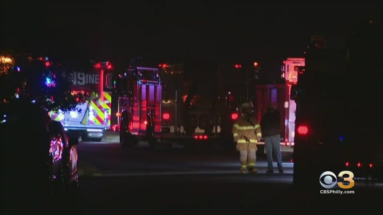 Crews Battle House Fire In Doylestown, Bucks County