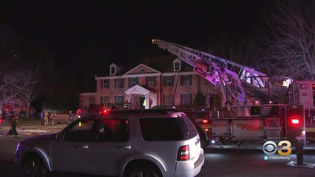 Red Cross Assisting Family After Overnight Fire In Moorestown, New Jersey