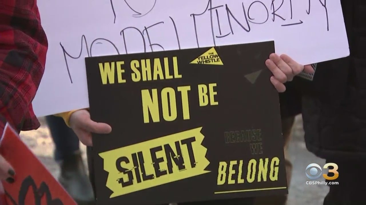 Dozens Gather At Philadelphia's City Hall To Confront Rise Of Anti-Asian Hate Incidents