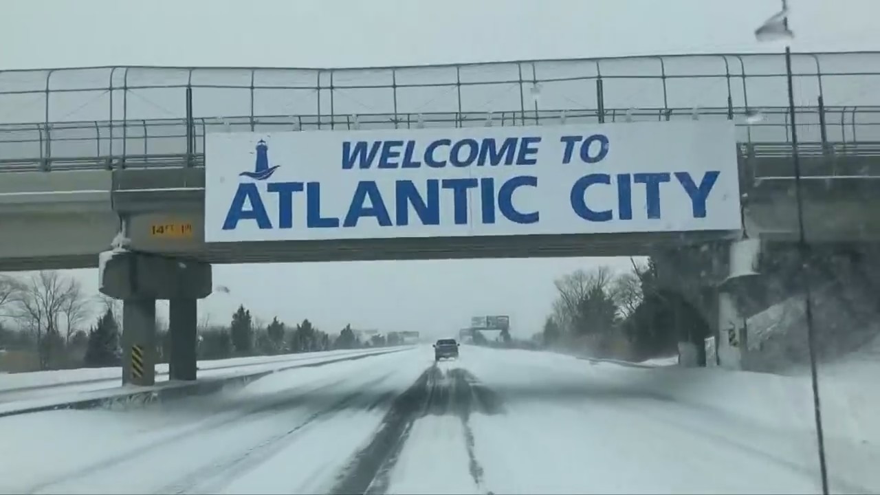 Nor'easter Pummelles Jersey Shore As Atlantic City Records Ninth Biggest Snowstorm In City History 