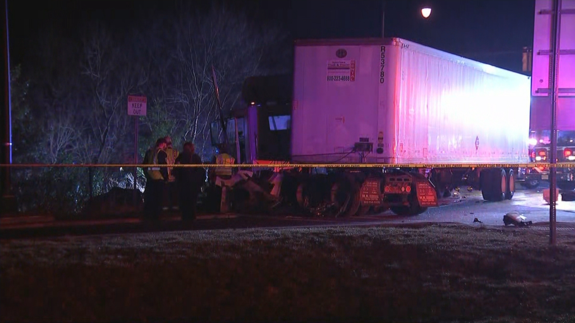 Crash Involving Tractor Trailer Leaves 1 Person Dead In Collingswood, New Jersey