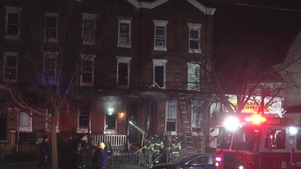Child Injured During Rowhome Fire In Trenton, New Jersey