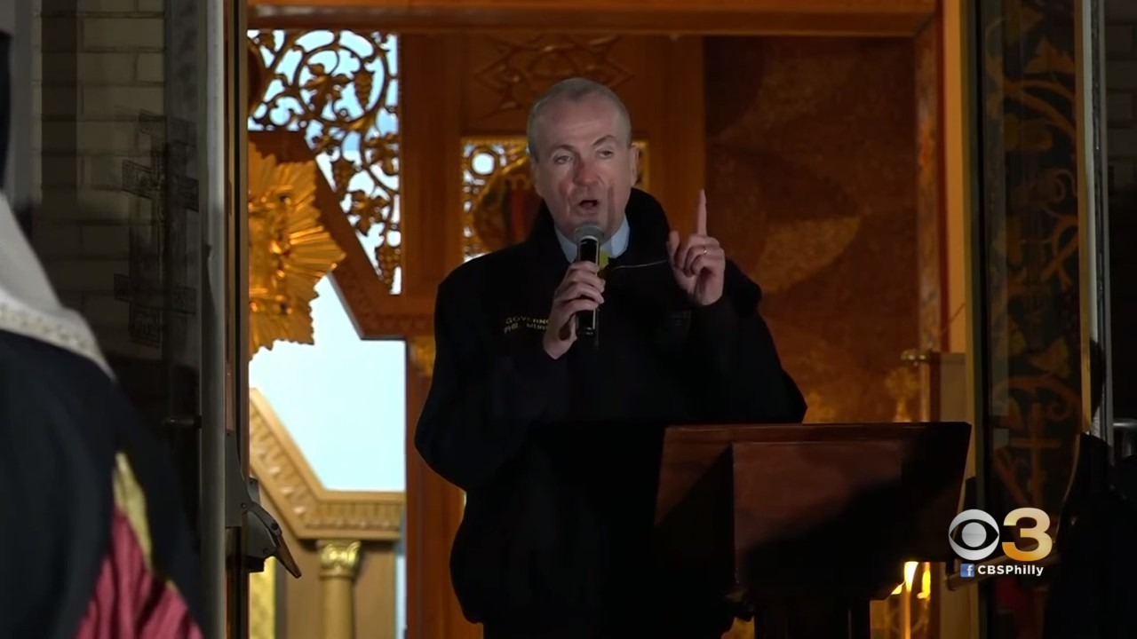 New Jersey Gov. Phil Murphy Shows Attends Prayer Vigil To Show Solidarity With Ukraine