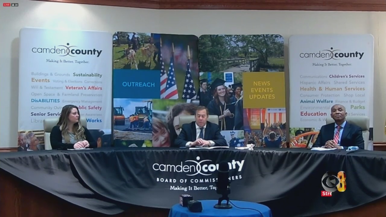 WATCH LIVE: Camden County Officials To Hold Final Virtual Town Hall On COVID-19 Pandemic