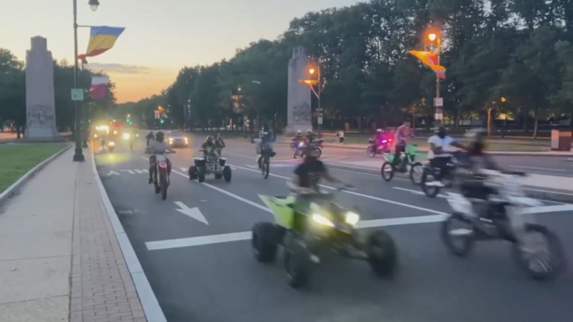 Philadelphia Police Publicly Push Back Against Out-Of-Control ATV, Dirt Bikes Near The Parkway