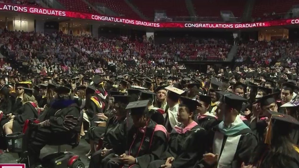 Temple University Holds First In-Person Graduation Since 2019; Dawn Staley Receives Honorary Degrees After Serving As Commencement Speaker