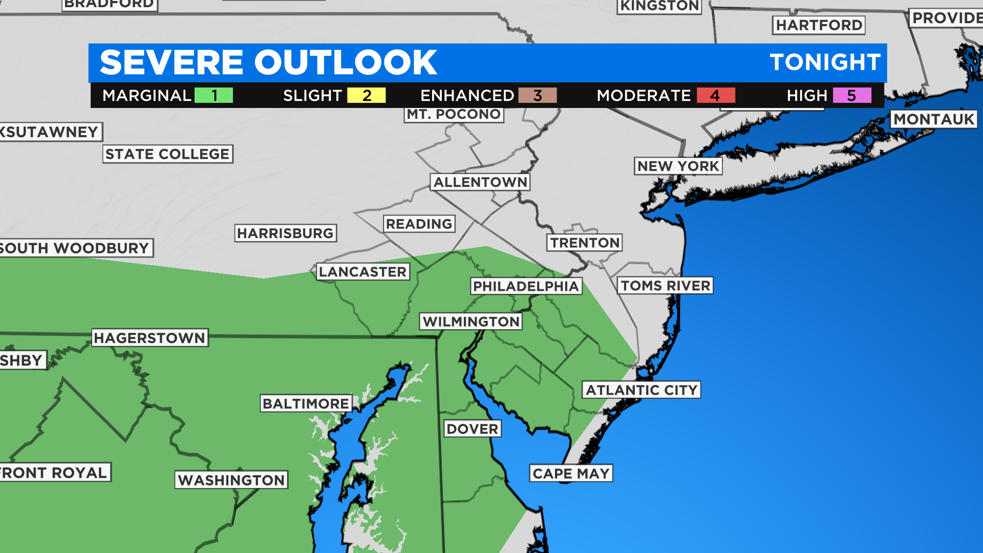 Philadelphia Weather: Waves Of Rain Take Aim At The Delaware Valley