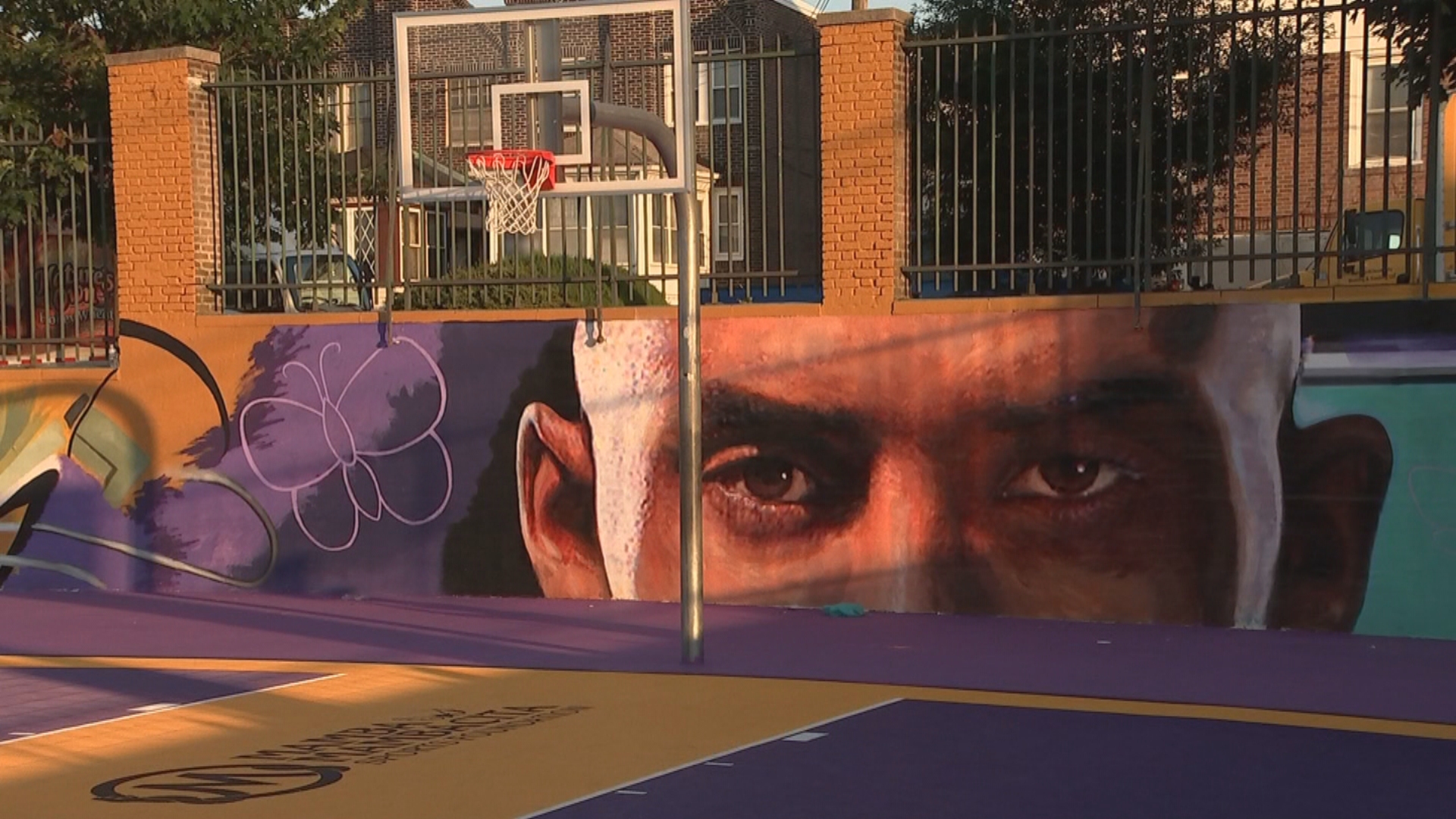 Dream Courts, public mural honors Kobe Bryant at Philadelphia's