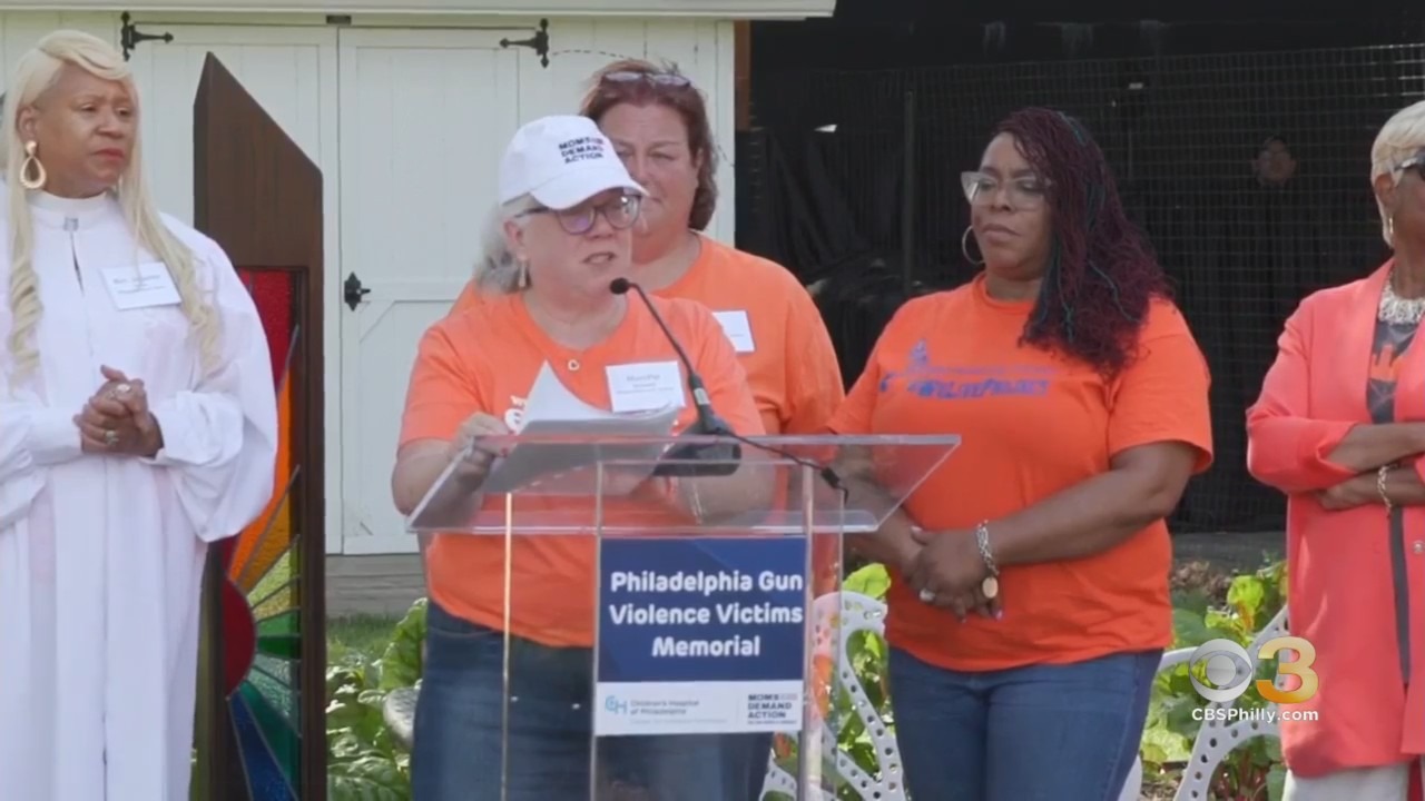 Memorial for Gun Violence Victims Opens At Children's Hospital Of Philadelphia