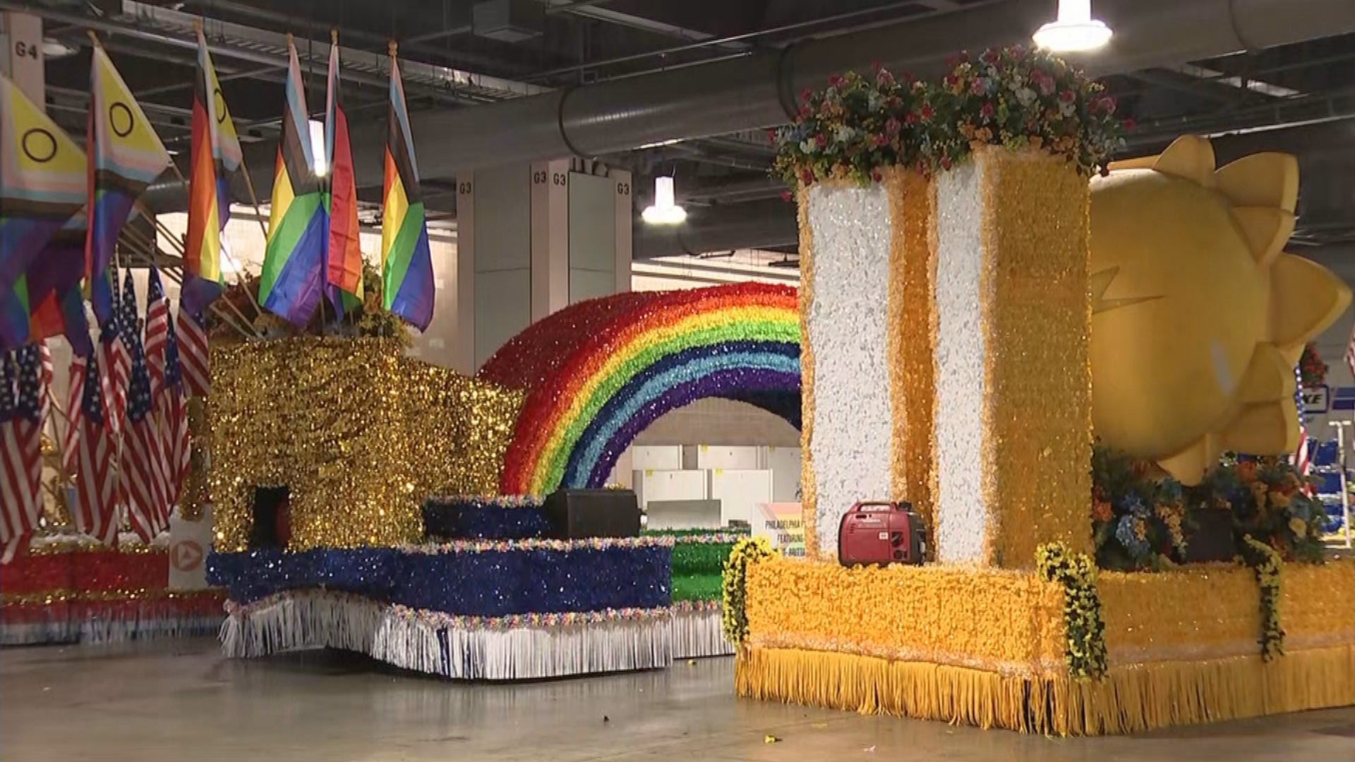 Preparations Underway For The Salute To America Independence Day Parade In Philadelphia