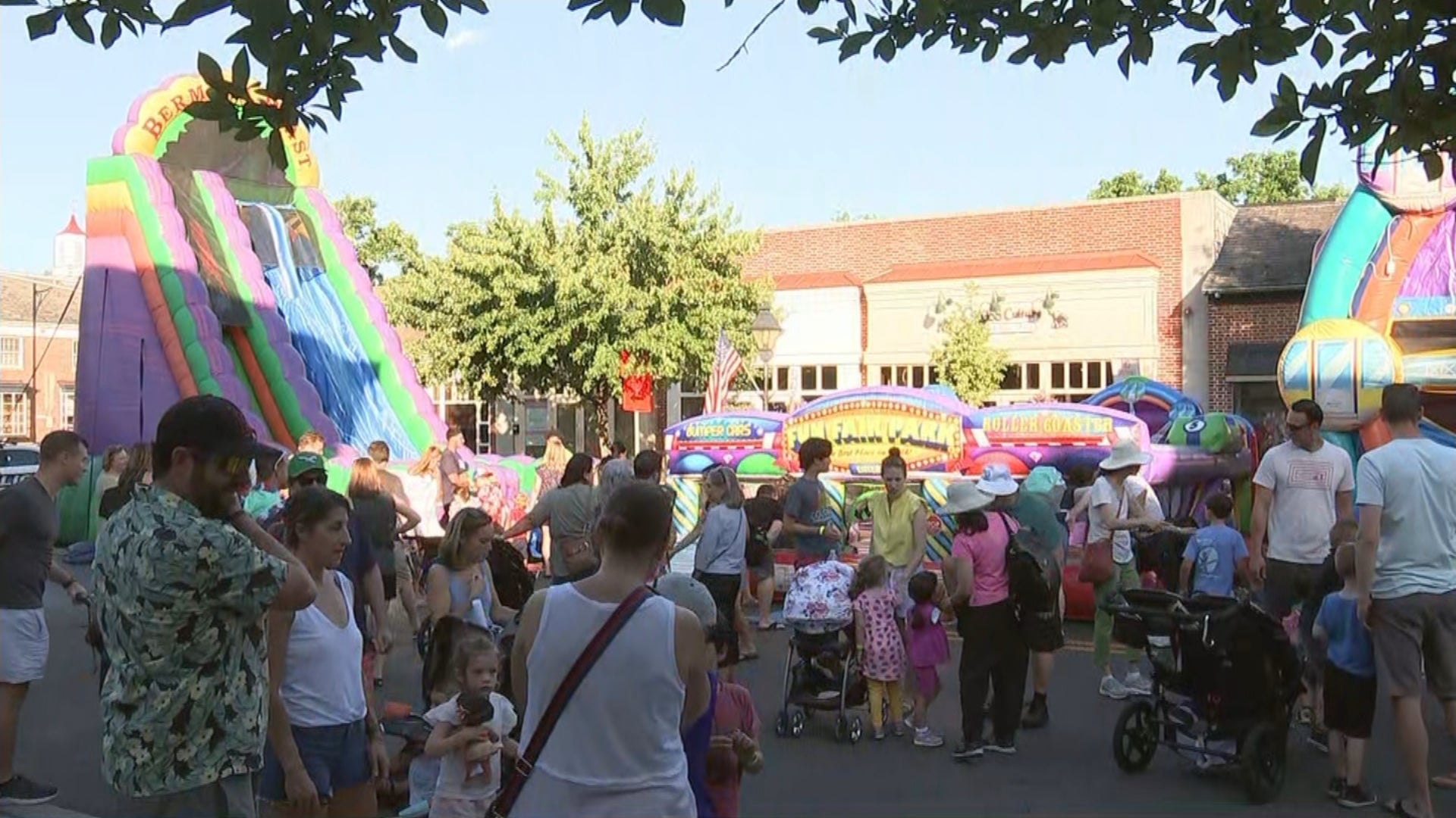 Hundreds Gather In Haddonfield Township For First Major Rollout Of Fourth Of July Fireworks Since Pandemic