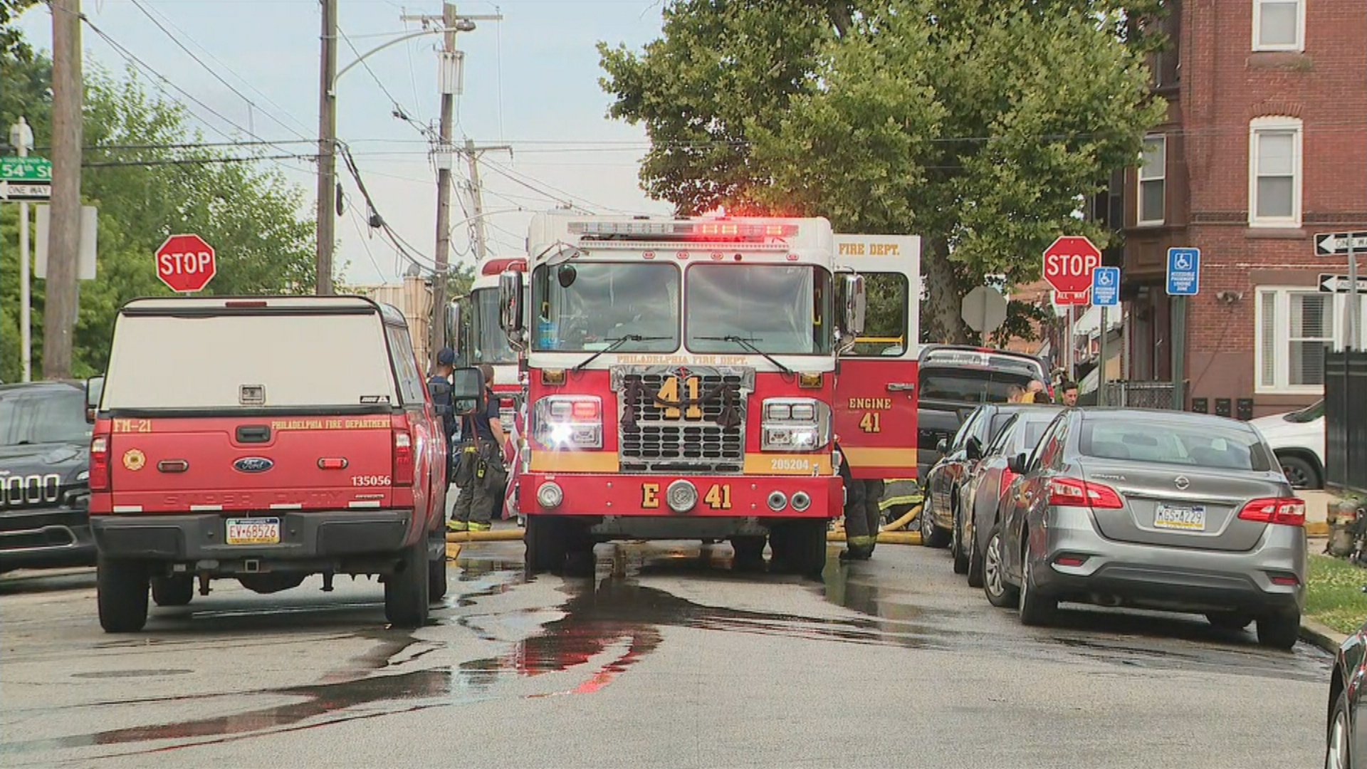 Fire In West Philadelphia Sends 1 Person To Hospital
