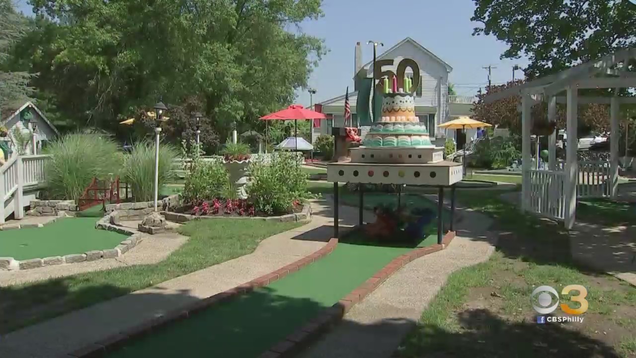 It's a SummerFest Friday and the summer is in full swing. Whether you are at the shore or in your hometown, it's always fun to play a round of mini-golf. There is a spot in South Jersey that has been a hole-in-one when it comes to family fun for 50 years. CBS3's Janelle Burrell and Chandler Lutz teamed up for a little friendly competition. Pleasant Valley Miniature Golf is celebrating 50 years in Voorhees, New Jersey. JB: 