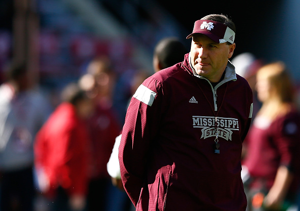 Head coach Dan Mullen of the Mississippi State Bulldogs.  (Photo by Kevin C. Cox/Getty Images)