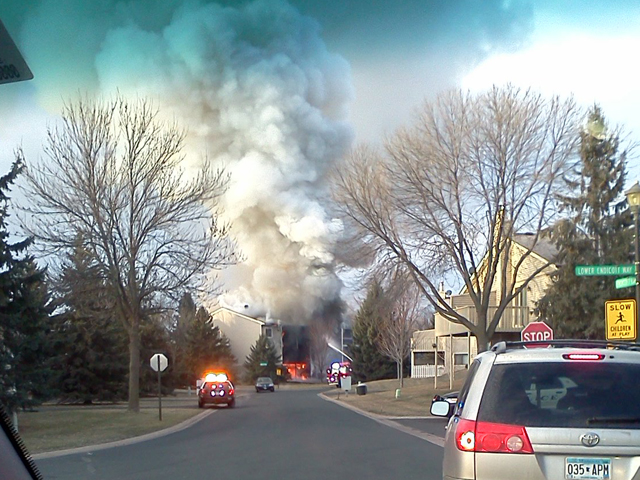 Apple Valley Apartment Fire
