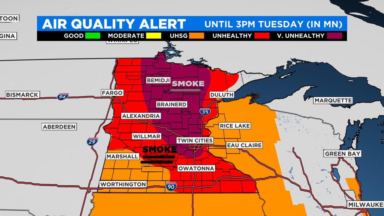 minnesota weather travel advisory