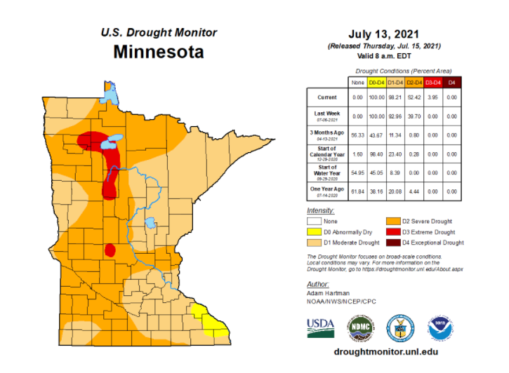 Minnesota In 'Drought Warning' Phase, DNR Says - CBS Minnesota