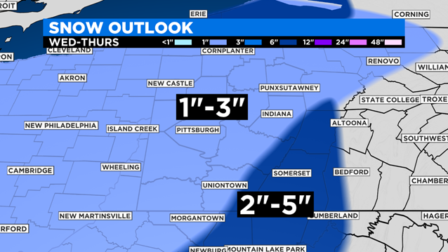 Pittsburgh Weather: Rain Turns To Snow Overnight - CBS Pittsburgh