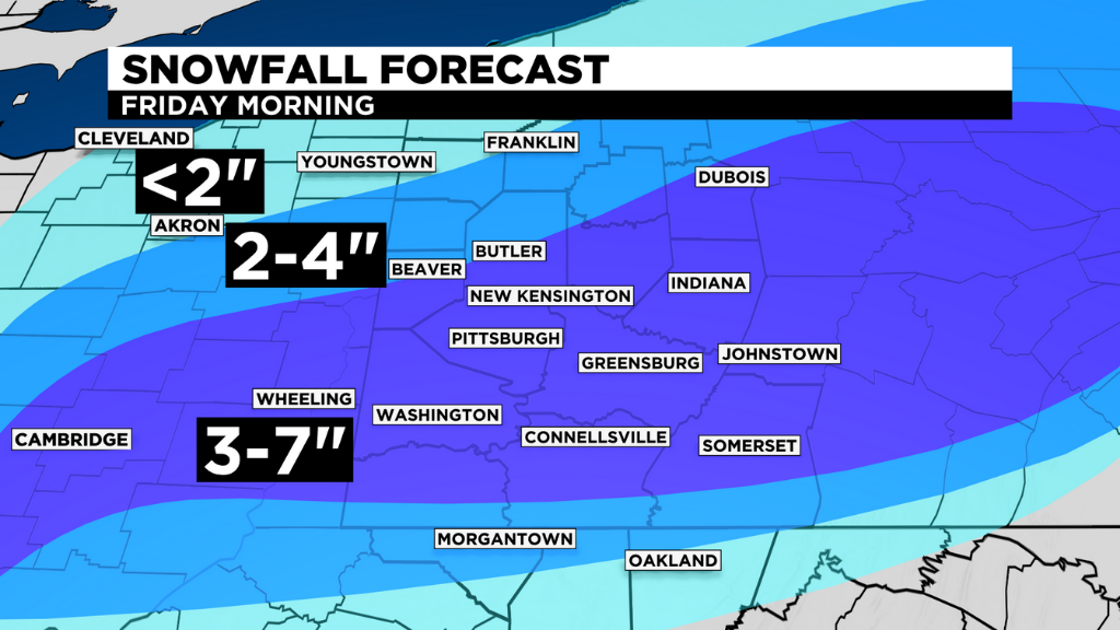 Pittsburgh Weather: Winter Storm Watch Issued For Parts Of Western ...