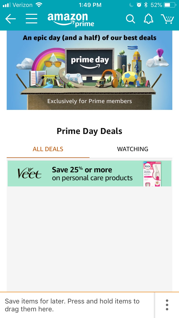 UPDATE:  Prime Day Starts With An Error Code For Many - CBS