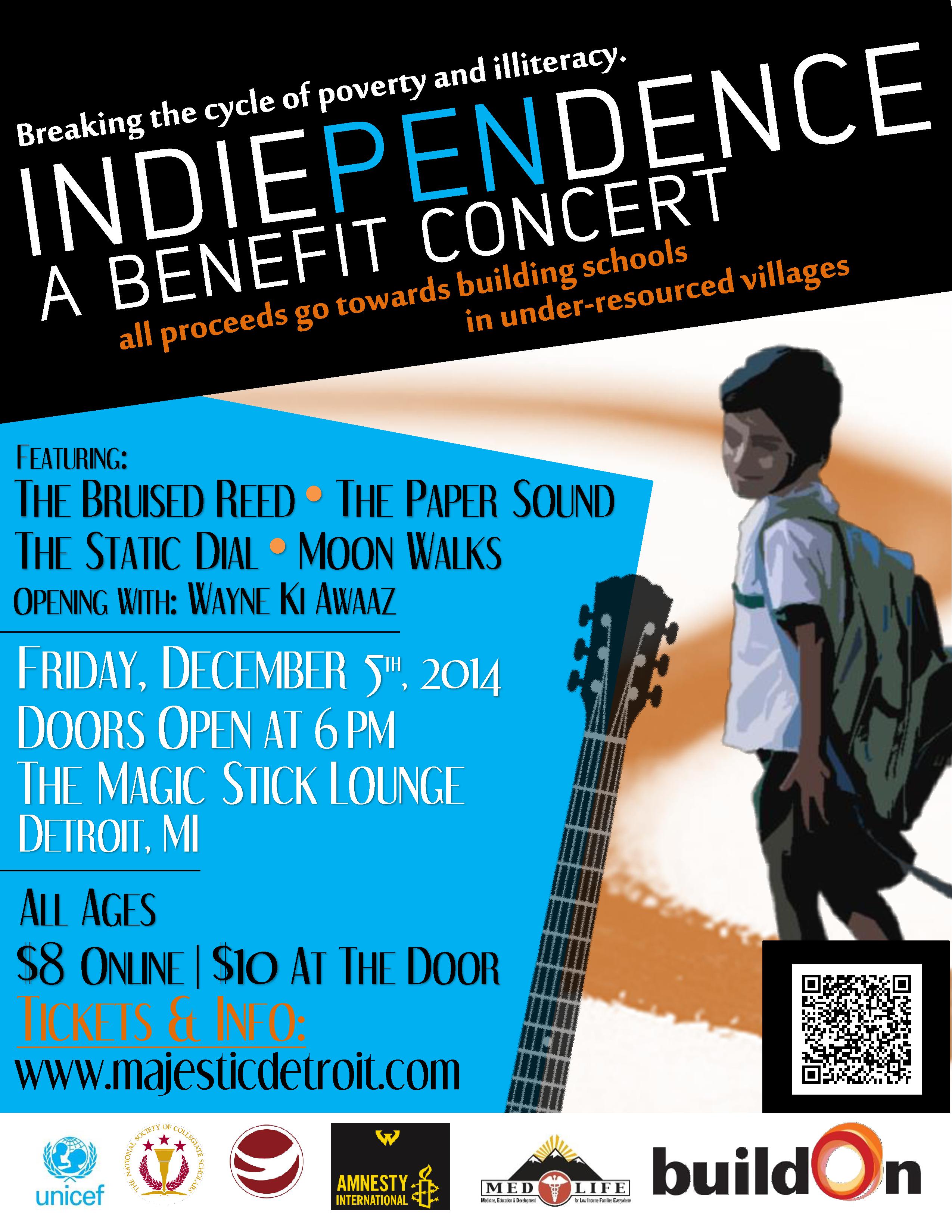 Indie(PEN)dence Benefit Concert