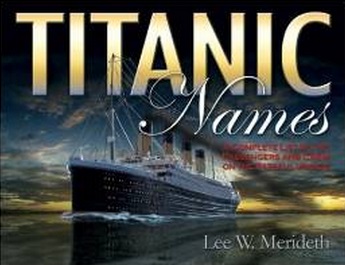 Titantic Book cover