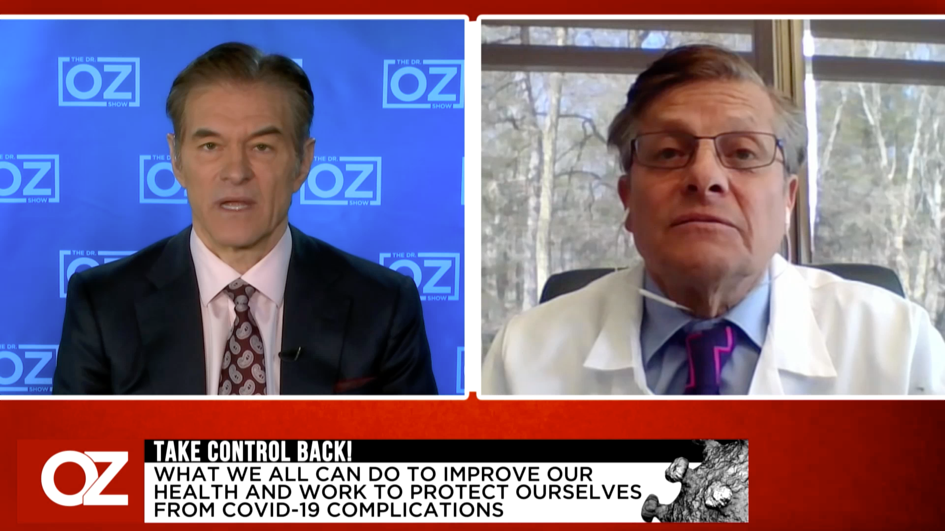 Dr. Oz And Dr. Roizen Explain A Simple Way To Help Get Your Blood