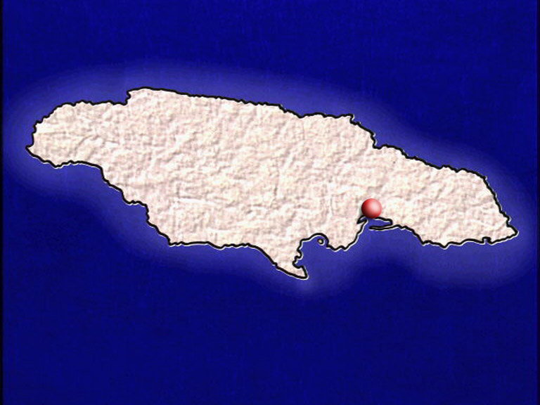 Map Of Jamaica