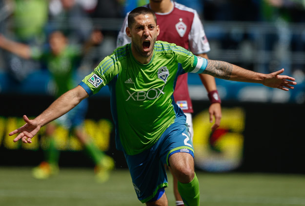 Clint Dempsey - my favorite male soccer player