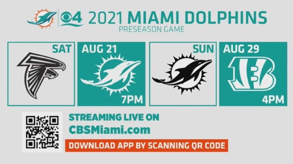 Stream Miami Dolphins Preseason Games Live On CBS Miami - CBS Miami